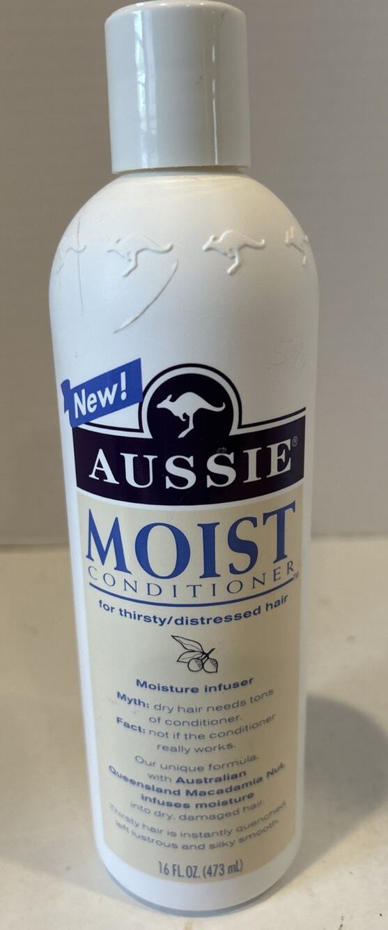 Aussie MOIST Conditioner thirsty /distressed Hair 16 fl.oz. RARE